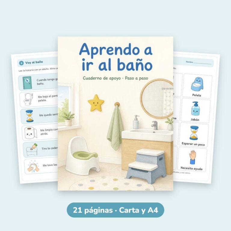 Aprendo a ir al baño