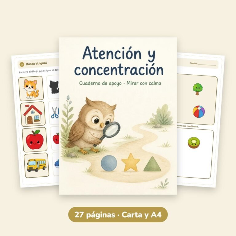 Atención y concentración