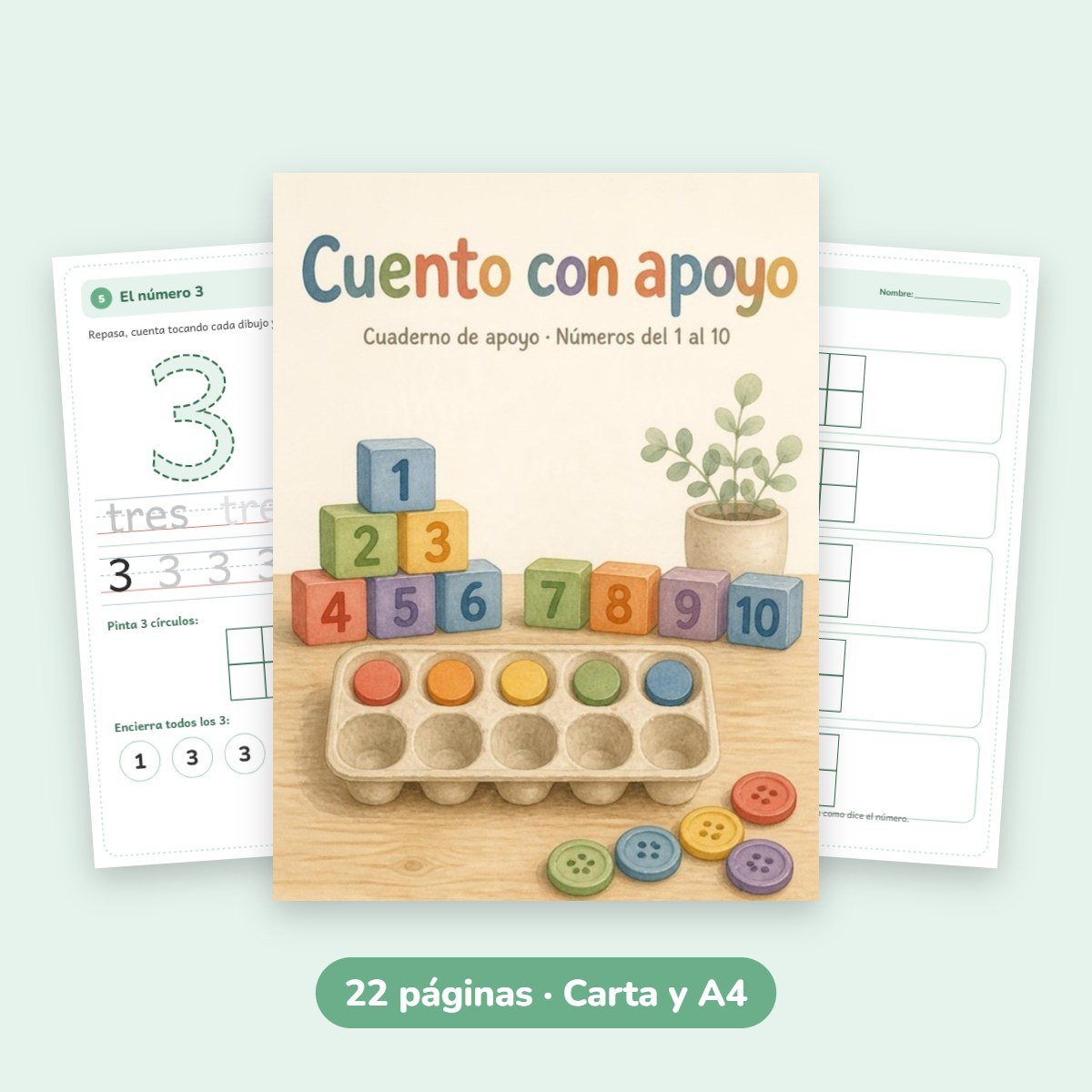 Cuaderno de apoyo: Cuento con apoyo