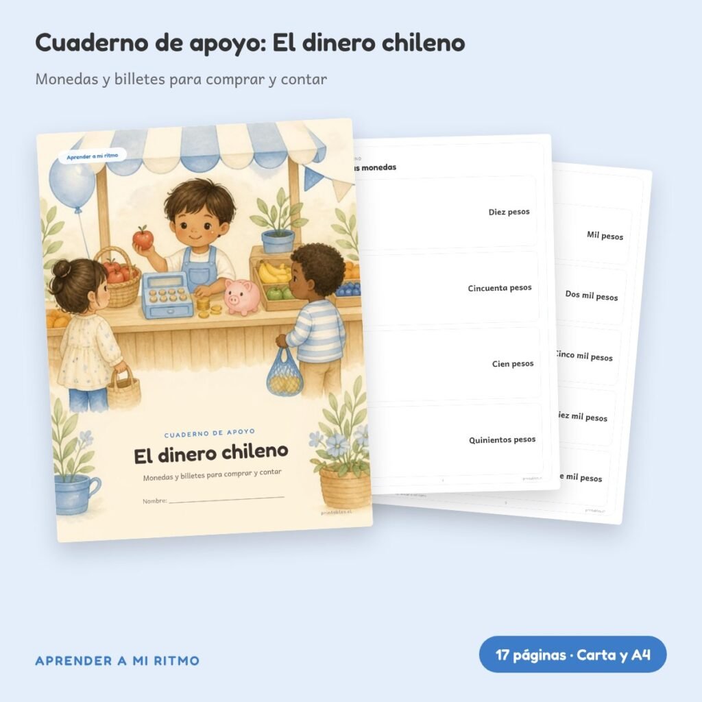 Cuaderno de apoyo: El dinero chileno