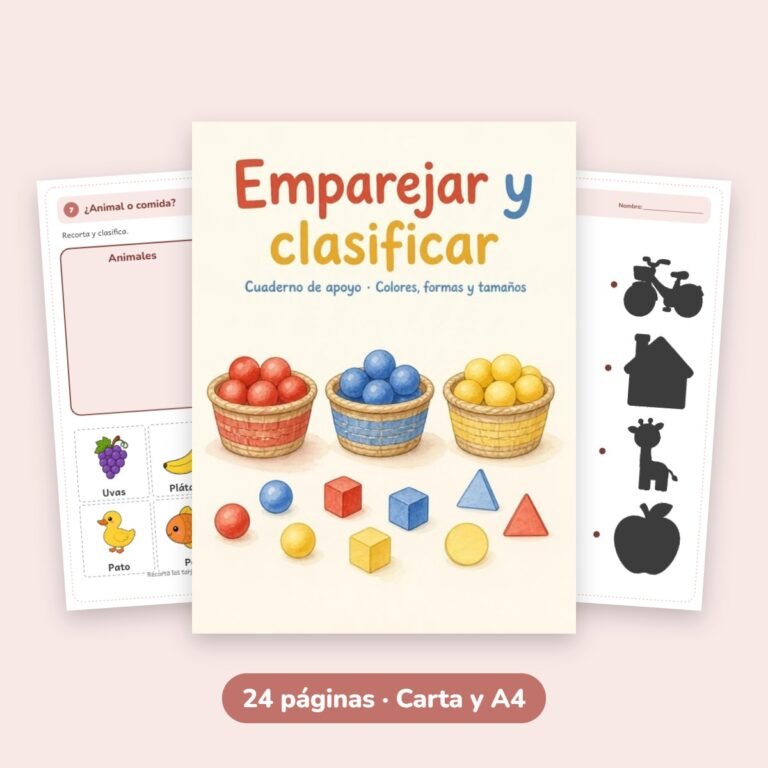 Emparejar y clasificar