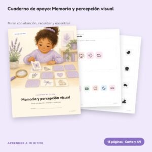 Cuaderno de apoyo: Memoria y percepción visual