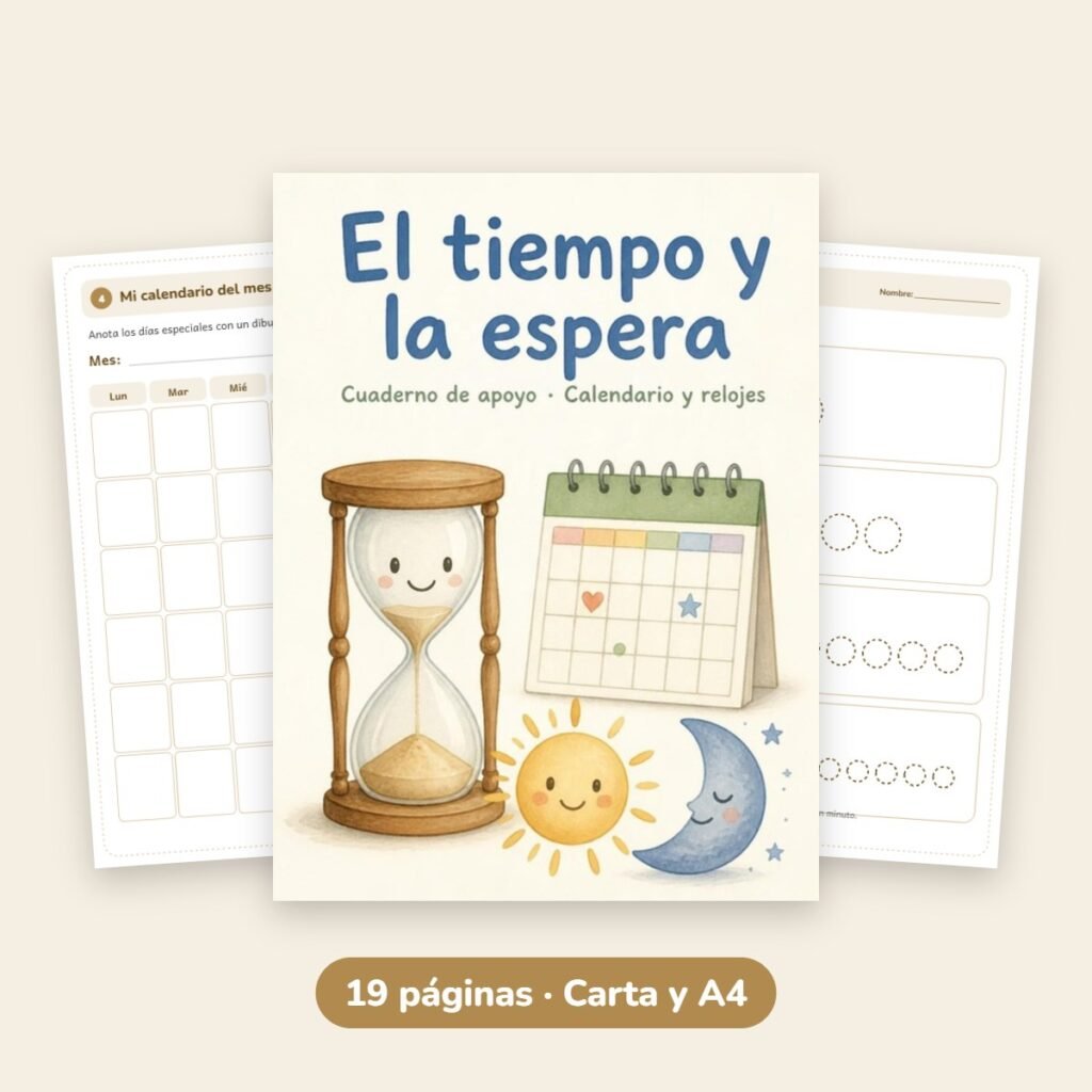 Cuaderno de apoyo: El tiempo y la espera