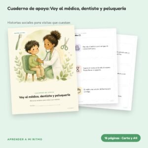 Cuaderno de apoyo: Voy al médico, dentista y peluquería