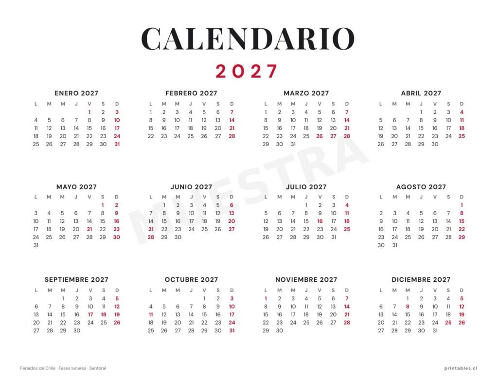 Portada con el año completo