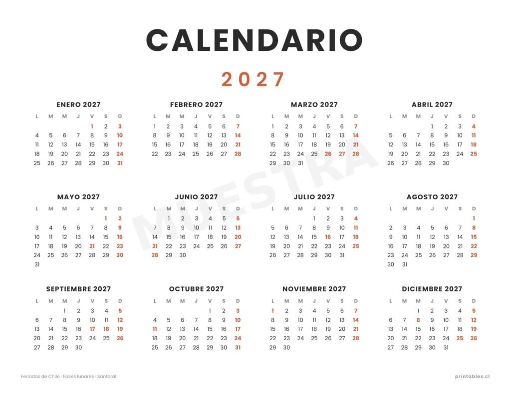 Portada con el año completo