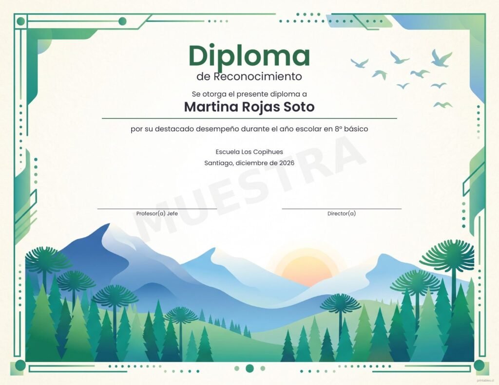 Diploma Naturaleza