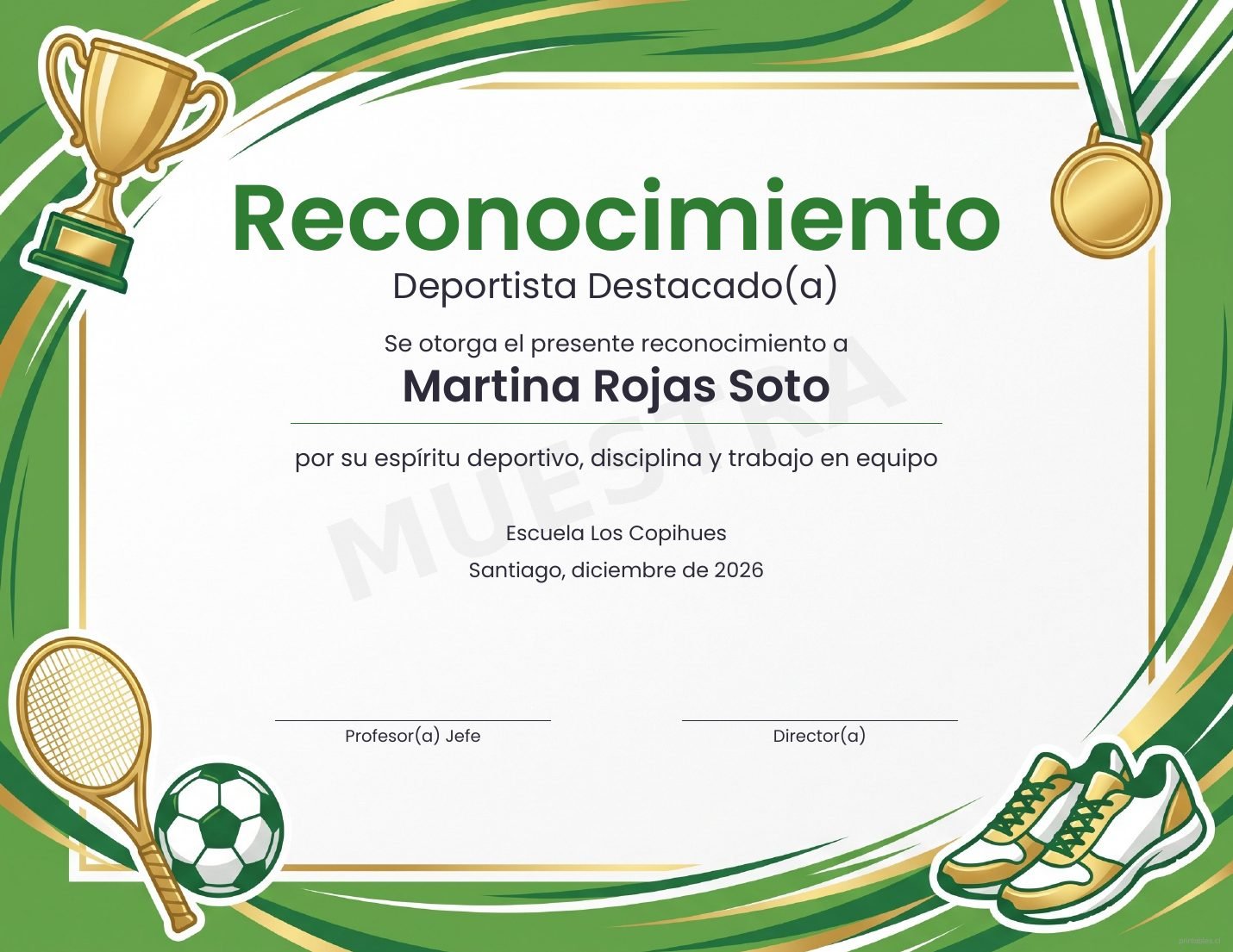 Pack Reconocimientos · 3 diplomas - Imagen 3