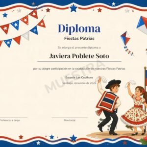 Diploma Fiestas Patrias