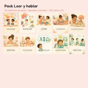 Pack Leer y hablar: 10 cuadernos de apoyo
