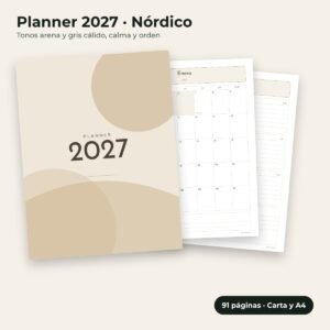 Planner 2027 Nórdico