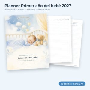 Planner Primer año del bebé 2027