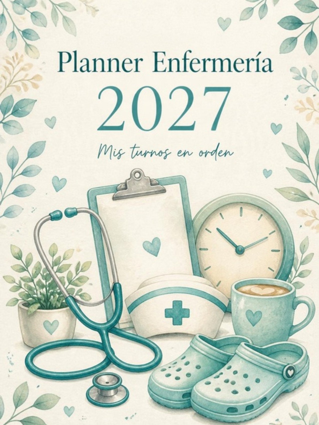 Portada del Planner Enfermería 2027