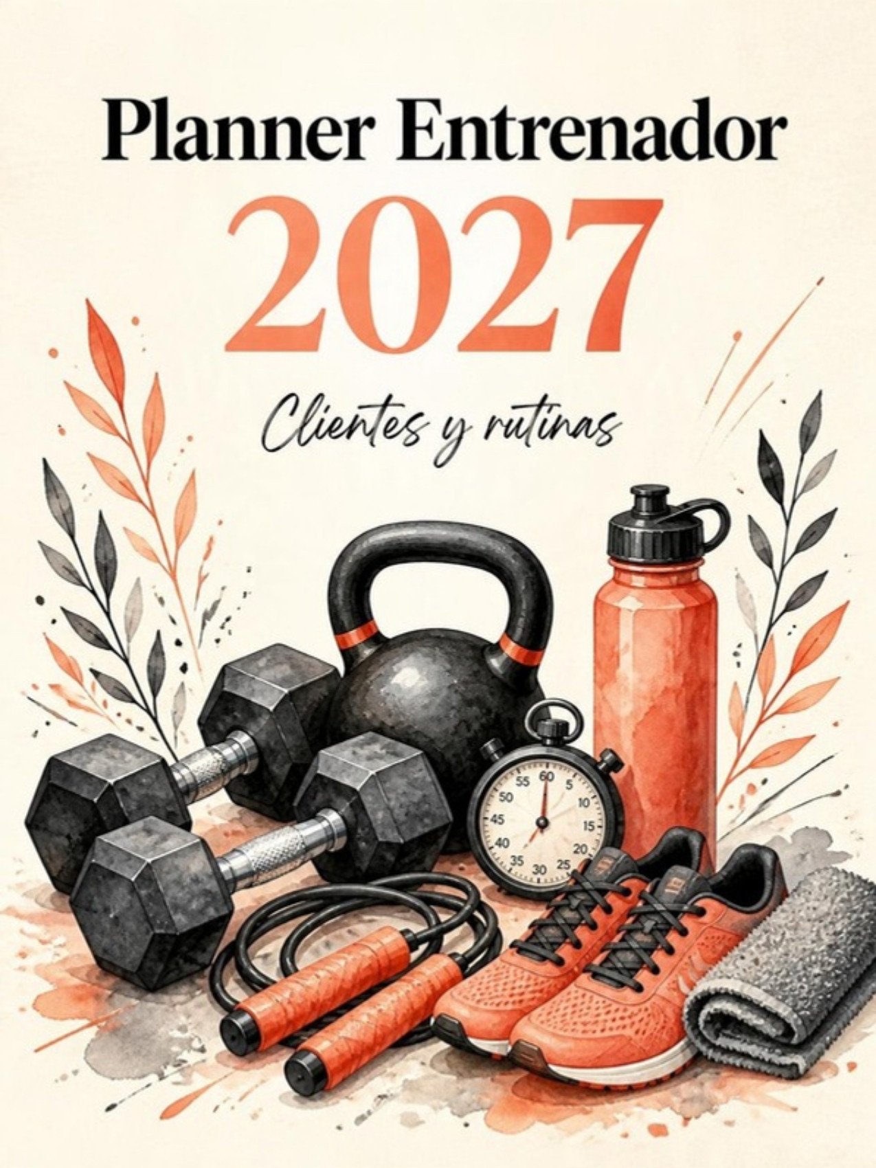 Portada del Planner Entrenador 2027