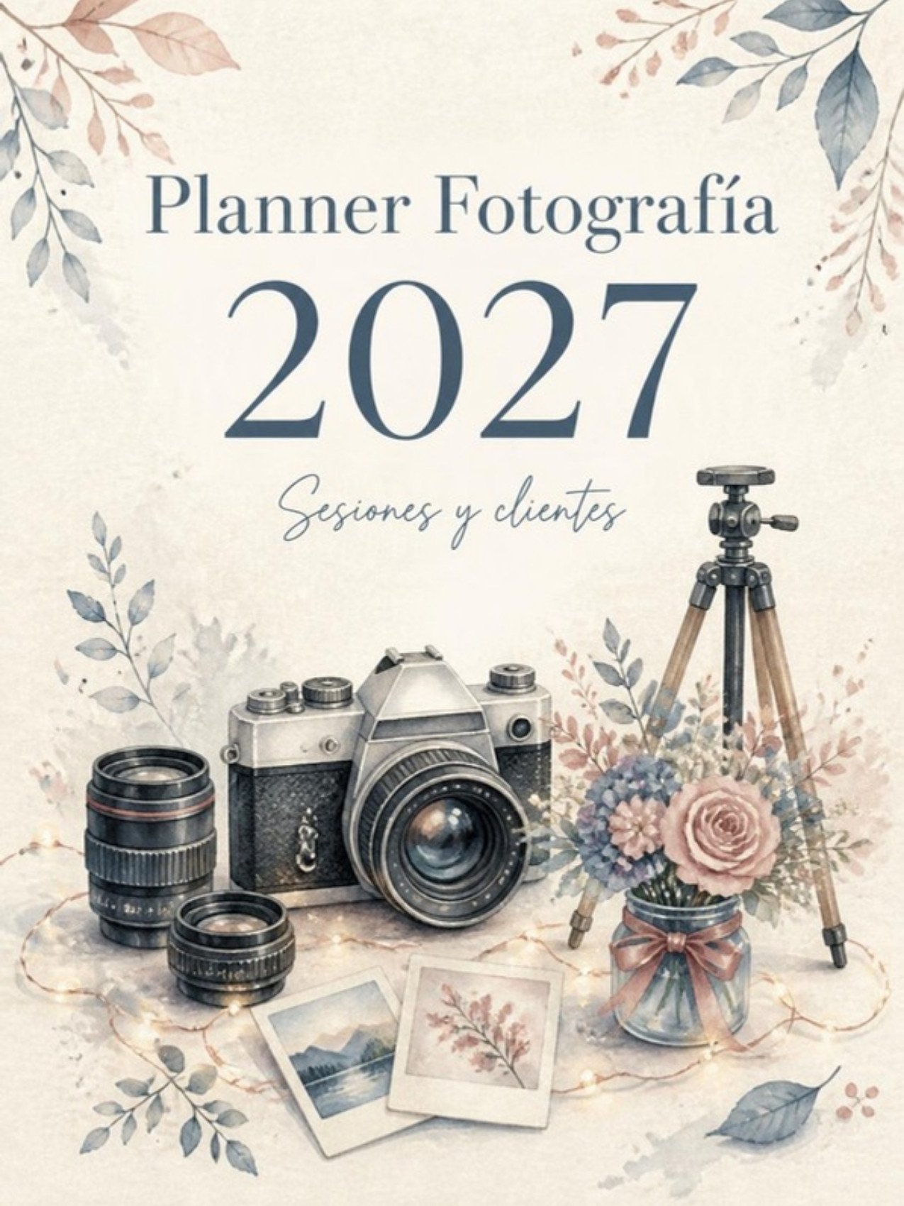 Portada del Planner Fotografía 2027
