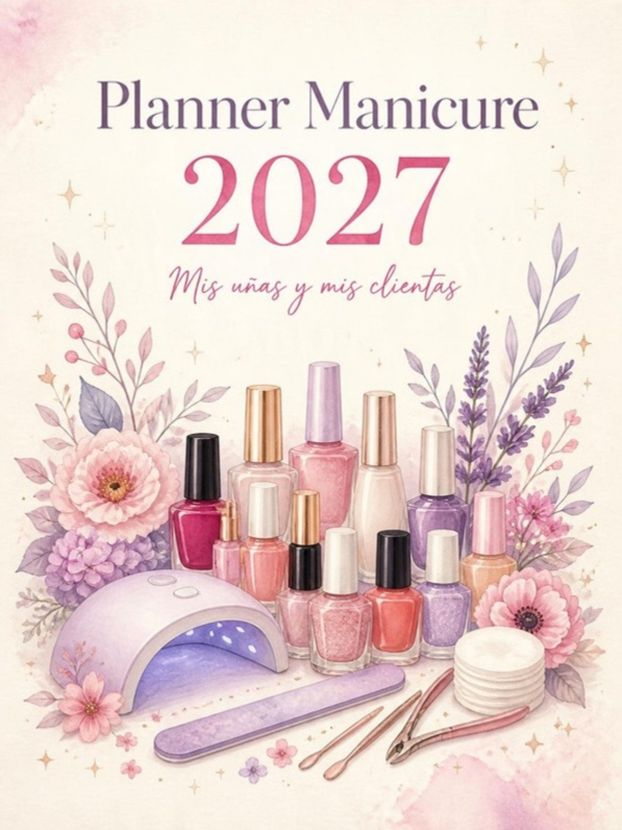 Portada del Planner Manicure 2027