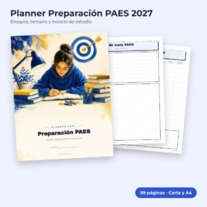 Planner Preparación PAES 2027