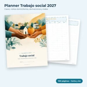 Planner Trabajo social 2027
