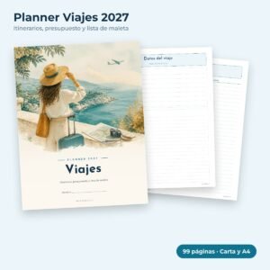 Planner Viajes 2027