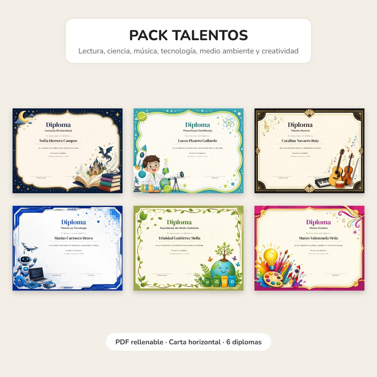 Pack Talentos