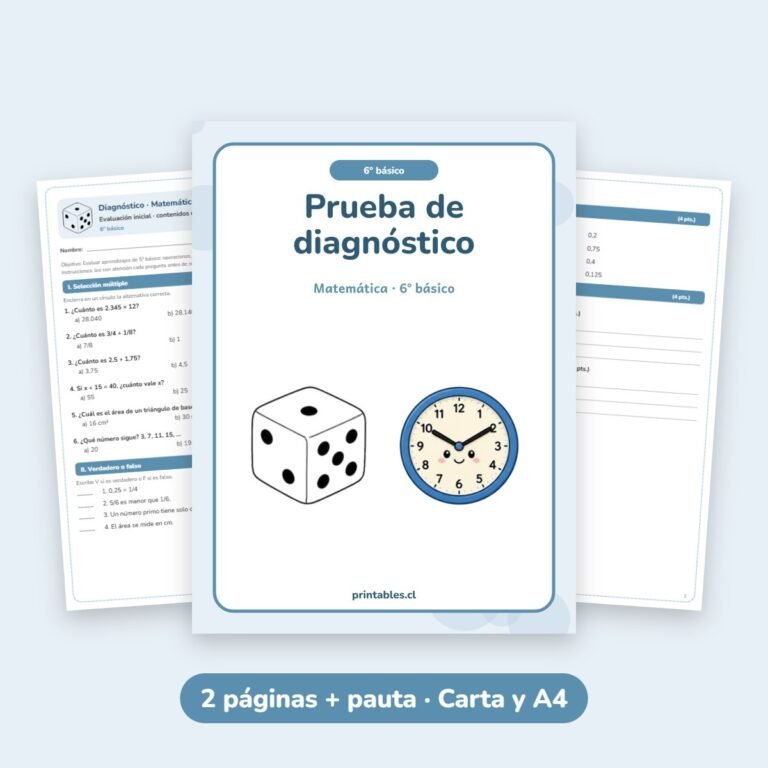 Diagnóstico de Matemática