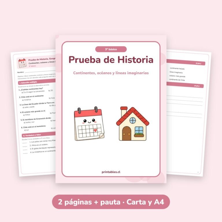 Historia: Continentes, océanos y líneas imaginarias