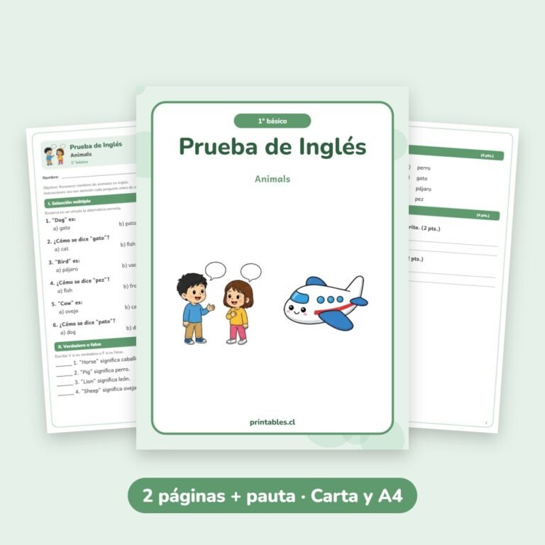 Inglés: Animals