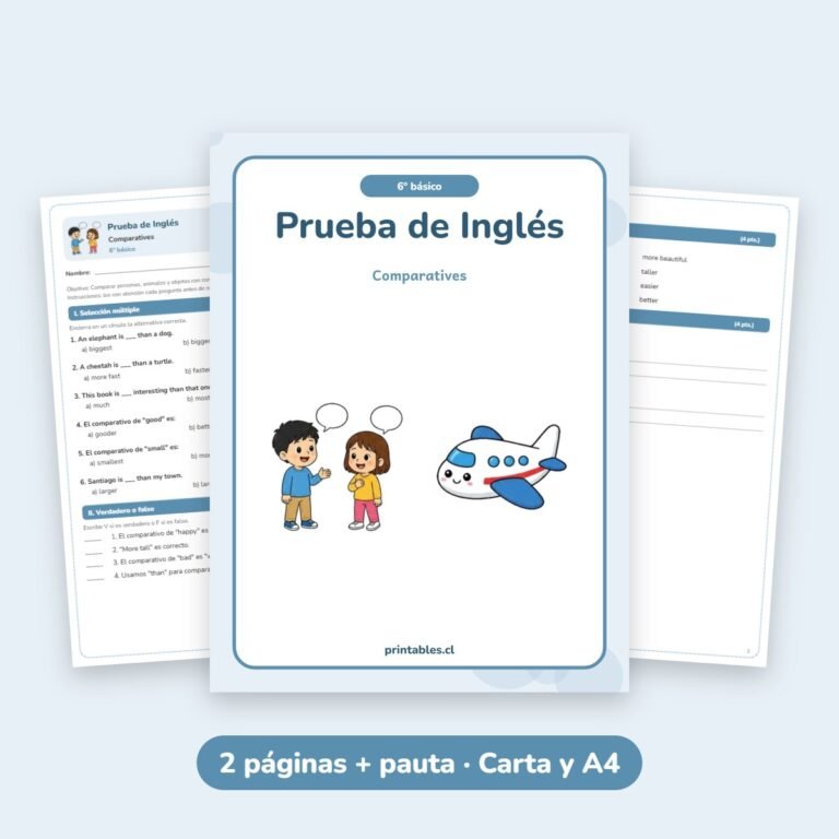 Inglés: Comparatives