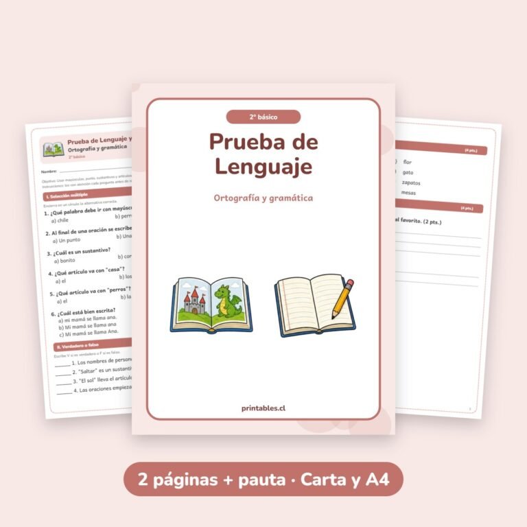 Lenguaje: Ortografía y gramática