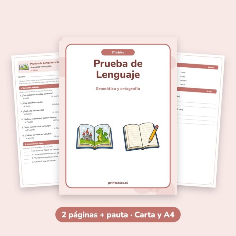 Lenguaje: Gramática y ortografía
