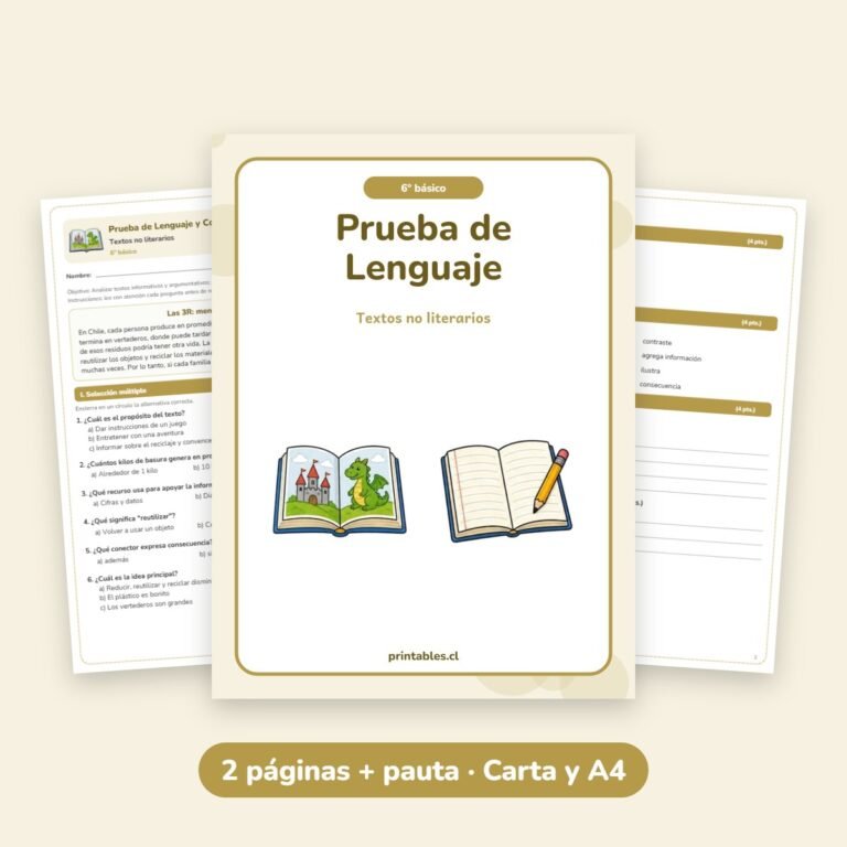 Lenguaje: Textos no literarios