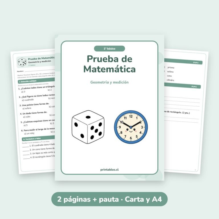 Matemática: Geometría y medición